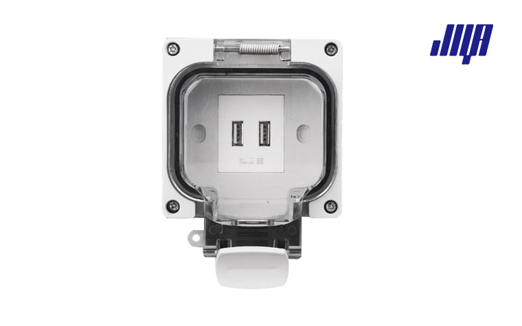 A Guide to Outdoor Electrical Outlets: Installation, Safety, and Maintenance 4 Mounting weather‑tight cover and rubber gasket for outdoor outlet, preventing rain and moisture intrusion, installation detail photography