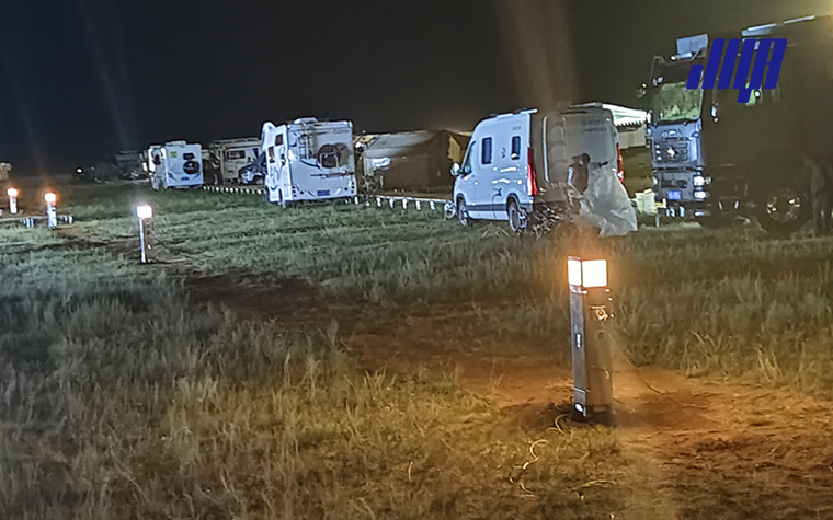 A Complete Guide to GE RV Pedestals 42 A complete guide to GE RV pedestals, full exterior view of GE brand RV power pedestal for campsite power supply
