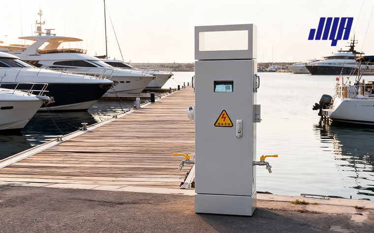 How to Choose the Right Power Pedestal for Your Dock 22 30A, 50A, 100A shore power pedestals comparison, matching power supply requirements for different boats and yachts
