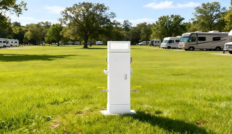 GRWE100 Series Water and Power Pedestals for RV Parks and Campgrounds 1 GRWE100 Series