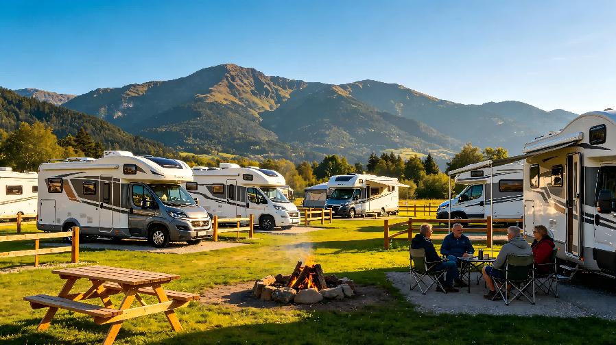 RV Power Pedestal Market Projected to Reach USD 3.5 Billion by 2035 1 RV power pedestal installed at modern campsite