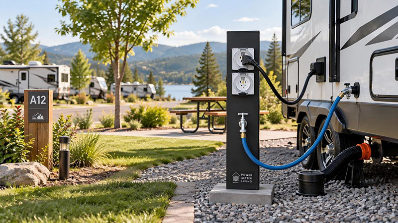 RV Park Hookups Guide 2 30-Amp vs. 50-Amp RV Hookups