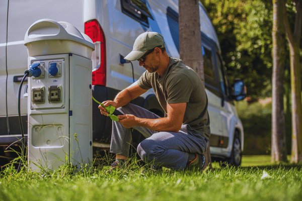 RV Power Pedestal