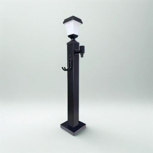 Water Pedestal with Solar Light/GRWS706868S-R