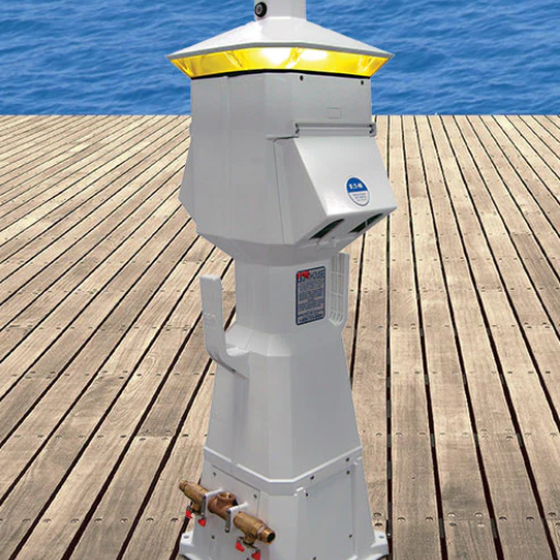Marine Power Base Suitable for Docks and Yacht Marinas: Power