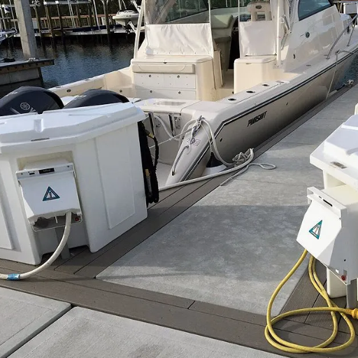 Fiberglass Power Rack Stanchion for Dock Power Pedestal 4 Innovations in Power Stanchion Technology