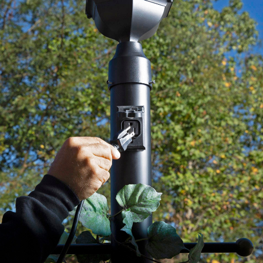 Installation of Lamp Post Outlets