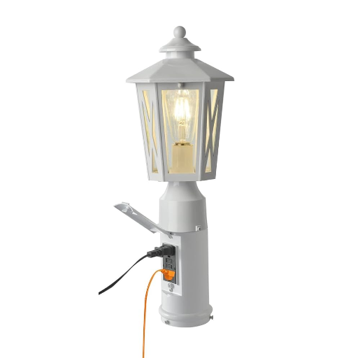 utdoor Lighting: Lamp Post Outlet Installation