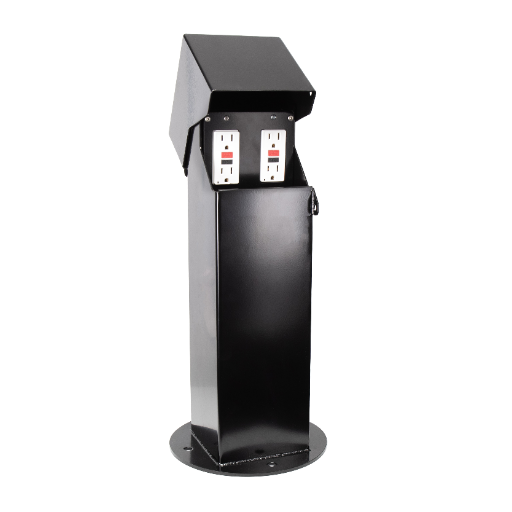 Power Pedestal Features: Metering, Lighting & Water Connections