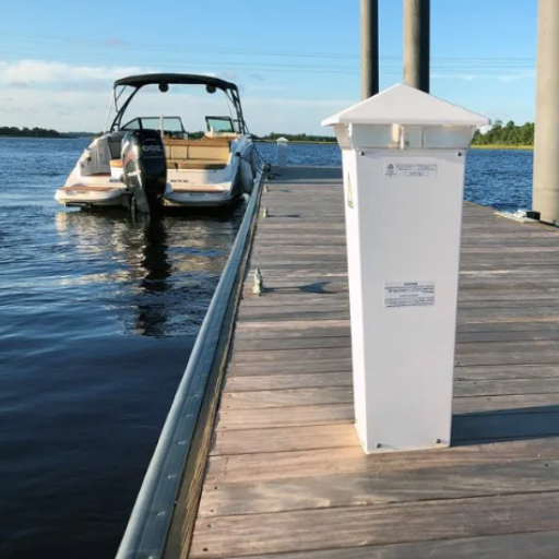 Industrial-Grade Outdoor Power Pedestals for Campgrounds & Marinas