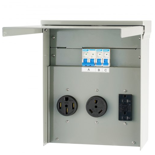 50/30/20 Amp RV Pedestal Specifications & Configuration Guide