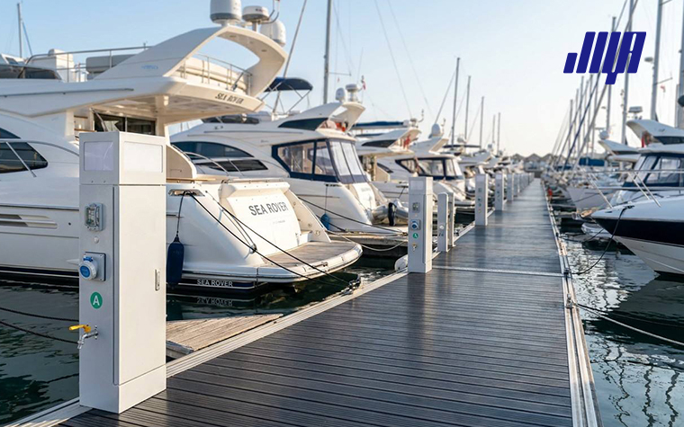Marina Water & Power Pedestal