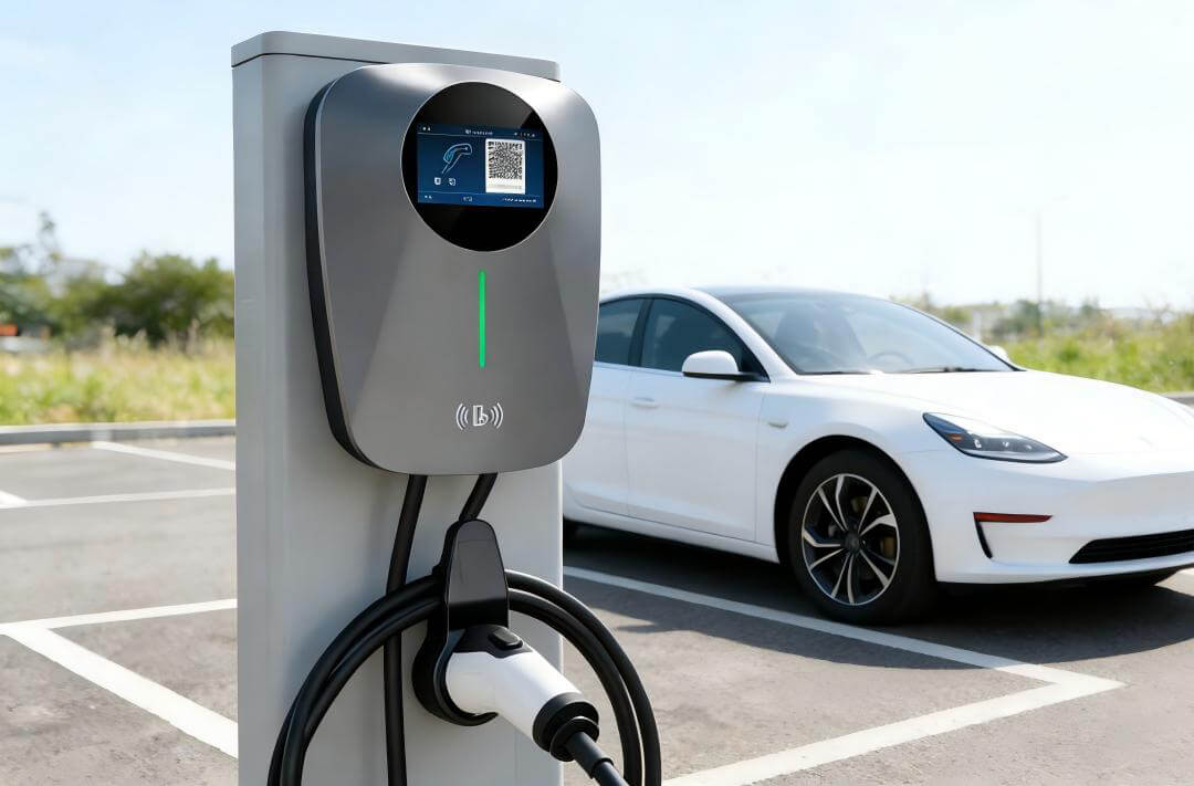 EV Charging Station - GREC 7KW SC  Smart AC Wallbox (RFID Access Control)