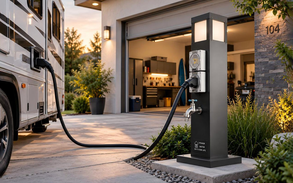 How to Install an RV Electrical Outlet at Home